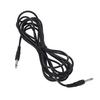 Guitar Audio Cable 6.3mm Straight Connector 5 Meter Long Anti Interference PVC Shielding Cable for