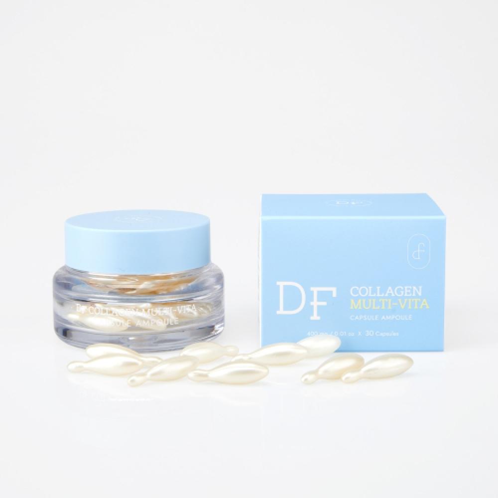 Dfrau Dieppe Collagen 30 Capsules+1 Cleansing Pad