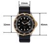 COPHA BRX Black-Gold Men's Watch, Officially Imported, Dive Watch