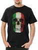 Klassisches Ungarn Totenkopf Flagge Herren T-Shirt Herren Damen T-Shirts Oberteil Totenkopf Totenkopf Banner Flagge Ungarn