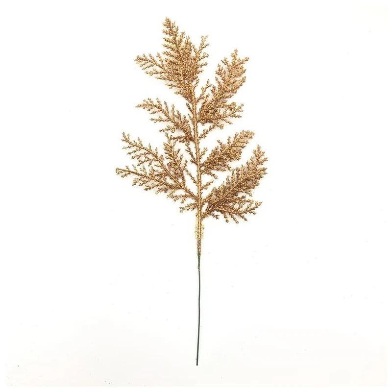 5 Stück Künstliche Weihnachtsdeko Kiefernnadel Heim Zimmer Dekoration Weihnachtsbaum Hängezubehör Navidad Party Neujahrsdeko