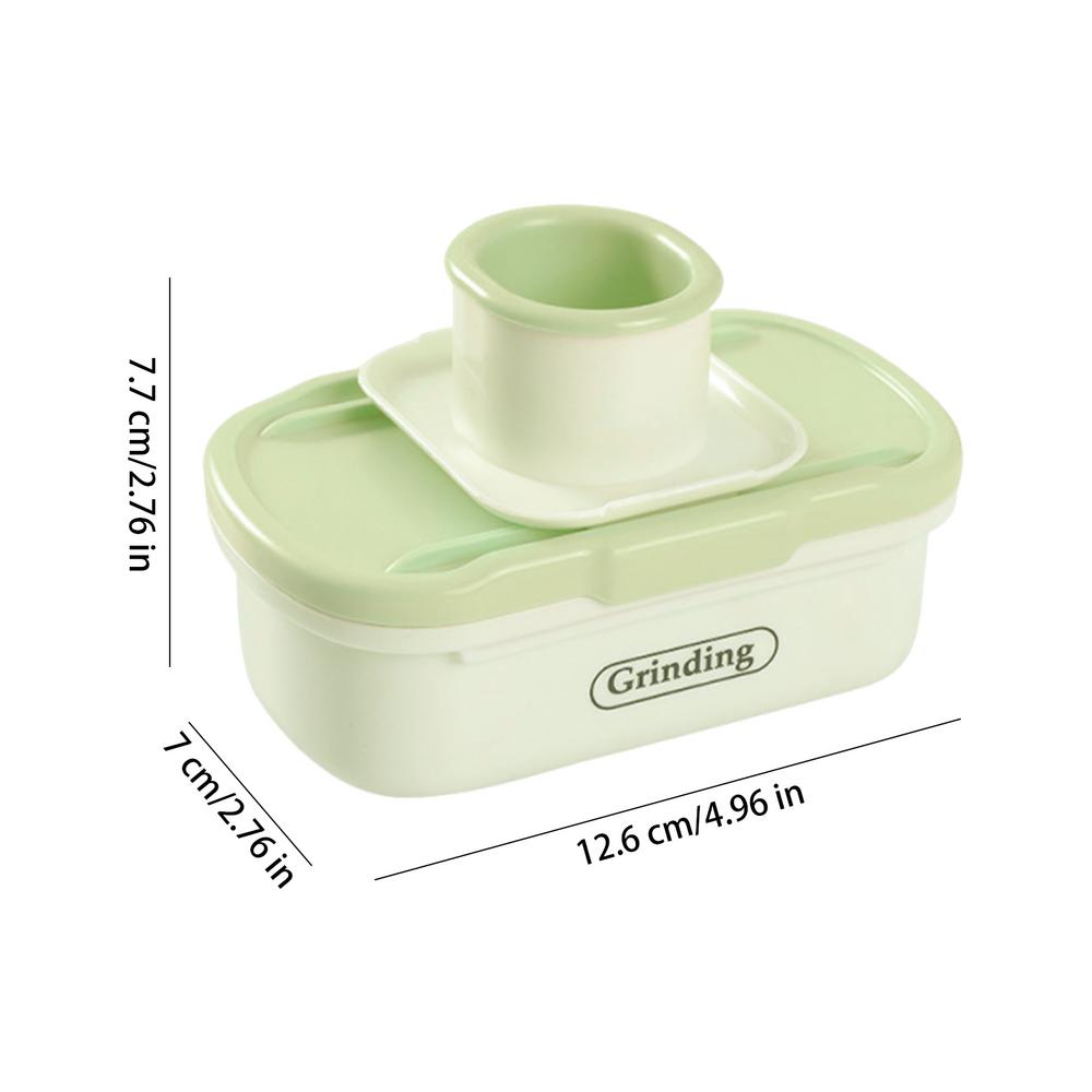 

Инструмент для терки имбиря, ручная терка для овощей, многофункциональная чесночница, строгальный станок для чеснока с овощерезкой для имбиря зелёный