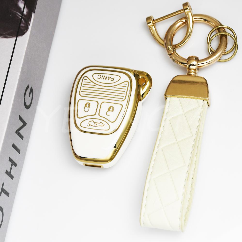 Car Key Case Cover For Jeep Renegade Grand Cherokee Chrysler 300 Pt Dodge Jcuv Caliber Nitro Wrangler Compass Patriot Liberty