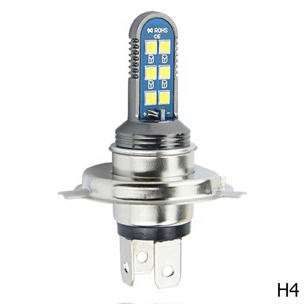 H4 LED Motorcycle Headlight BA20D P15D LED Bulbs Hi/Lo Beam Day Running Lamp LED Spotlight Dual Color Motor Accessories