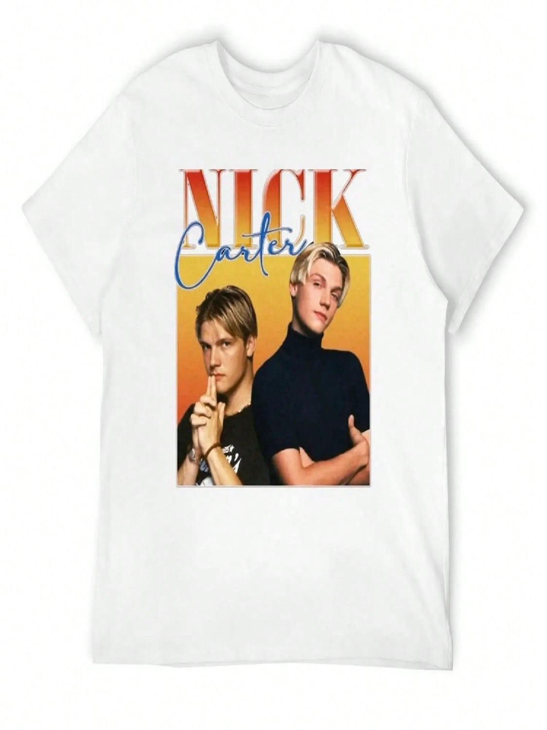Aaron Carter T-Shirt Oversizeds Man T-Shirt unisexs Clothes S разноцветный