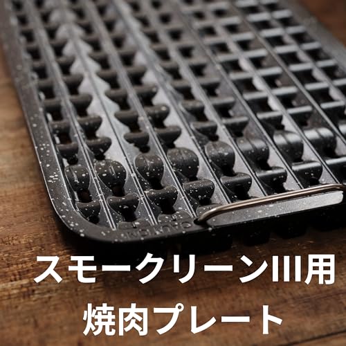 Synergy Trading Super Rauchabsorbierende Grill-Smokeclean III Grillplatte, Schwarz