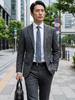 [maikun] Men's Genuine Leather Belt, Suit, Plus Sizes, Business, Casual, Gentleman, Reversible, Adjustable Size, Double-Sided Belt 105