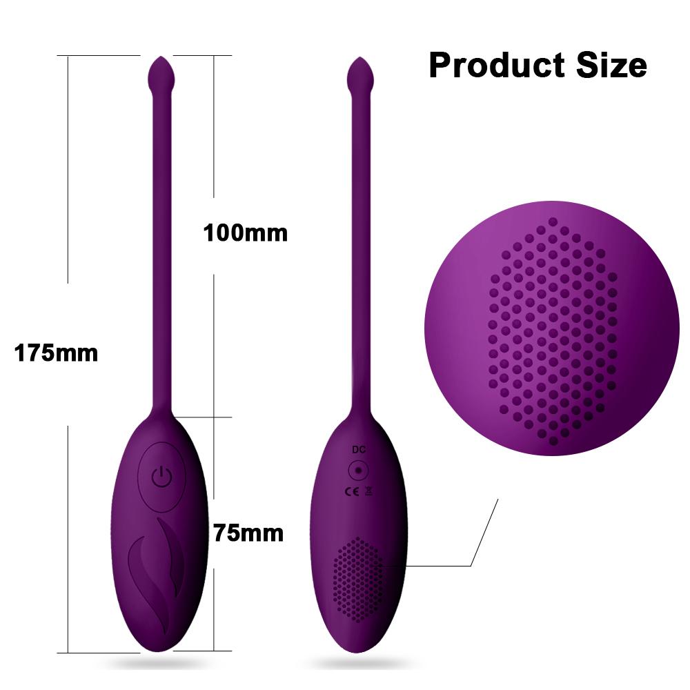 POMFW USB Rechargeable Wireless Remote Control G Spot Vibrator Vagina Clitors Stimulator Egg Sex Toys for Women
