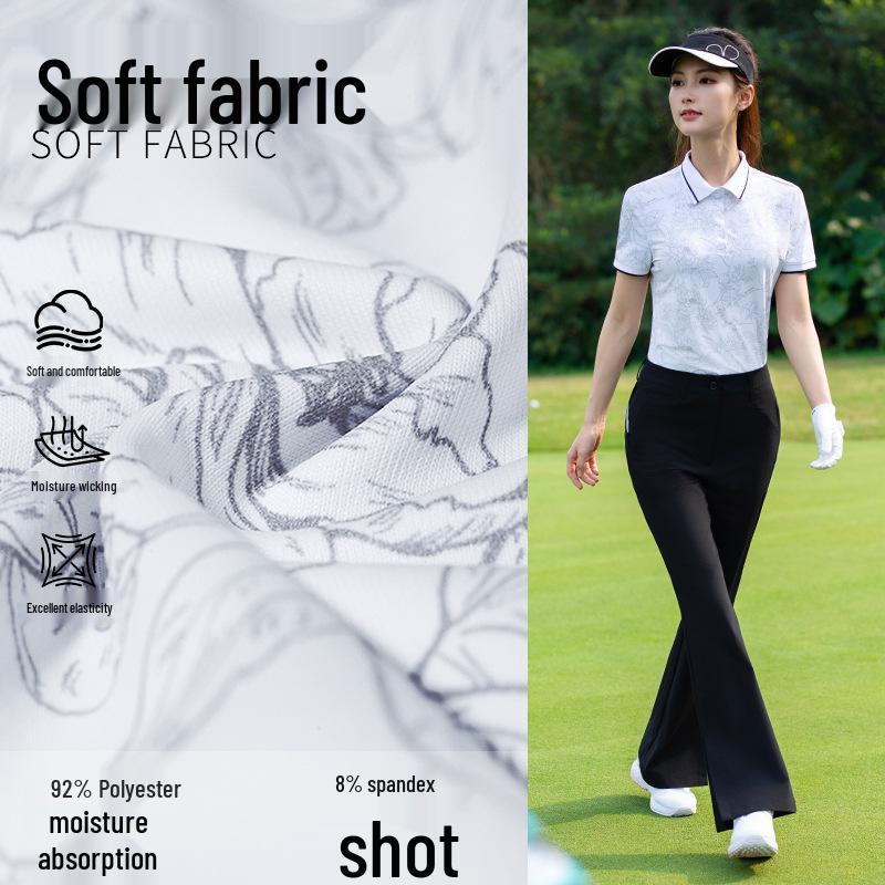 PGM Women's 2026 Spring/Summer Golf Polo Shirt