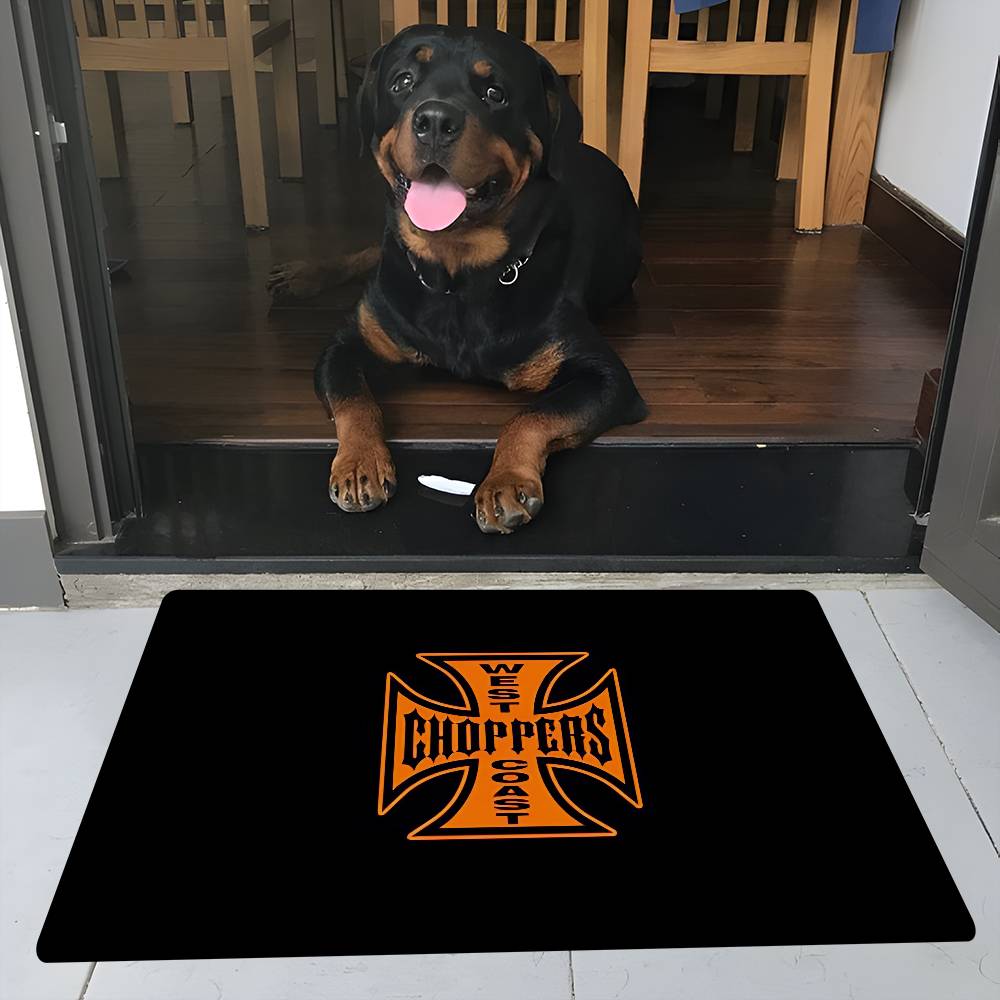 

West Coast Choppers Floor Mat Nordic Style Home Doormat Bathroom-Toilet Mats Bedroom Hotel Decor Mat 40x60 cm