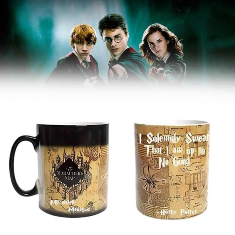 Changing Color Potter Heat Sensitive Coffee Mug Pattern Gift Birthday