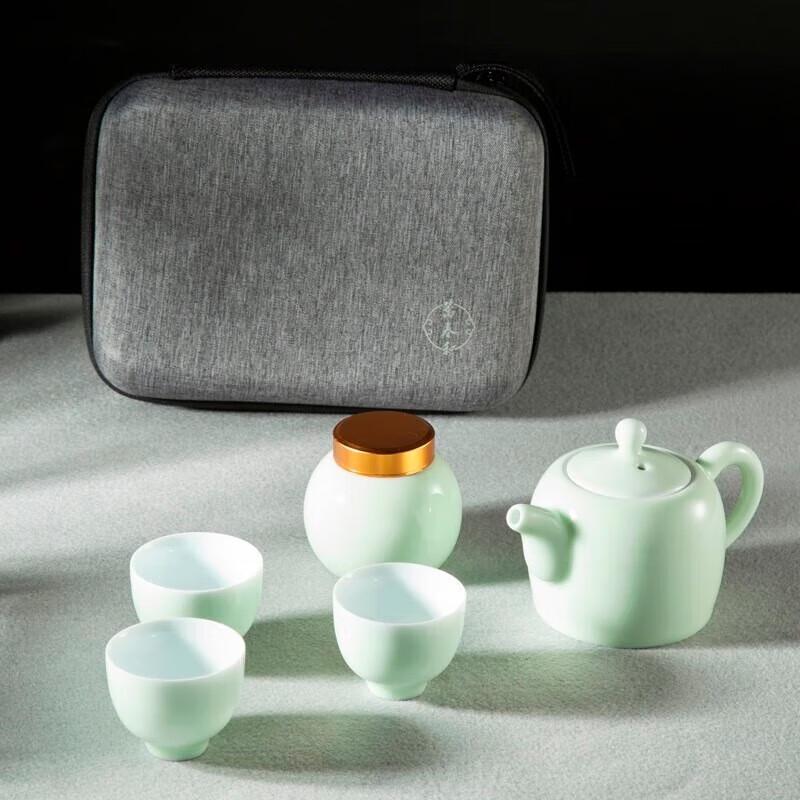 Wanchunhe Green Charm Portable Tea Set
