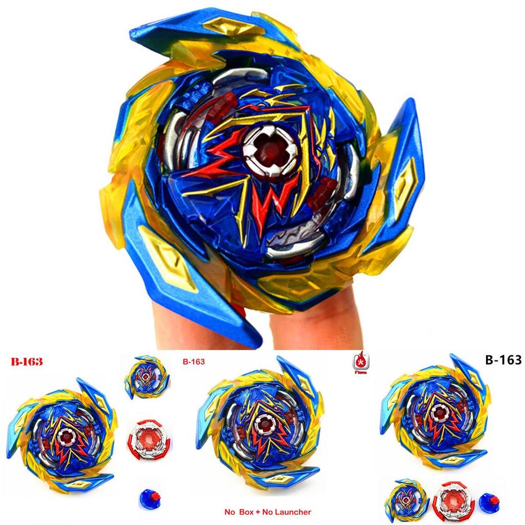 B-163 Beyblade Burst Superking Booster Brave Valkyrie Ev' 2a Levendig Blauw Gouden Ontwerp Voor Boeiende Gevechten