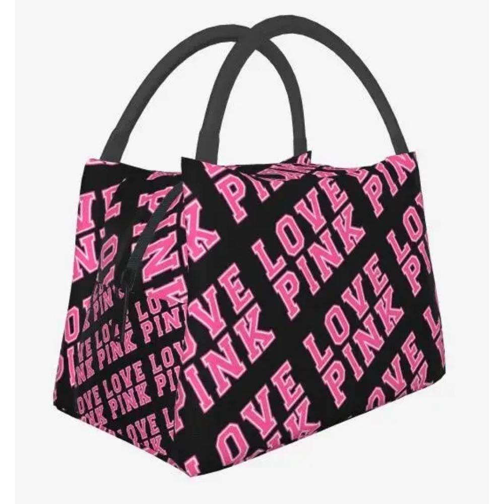 

Love Pink Heart Женская изолированная сумка для обеда Secert многоразовая водостойкая коробка для бенто портативные сумки для обеда 28x17x16CM зелёный