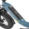 Electric Bike DYU FF50 20" 250W Motor 48V 14AH Max Range 70Km Top Speed 32Km/h Load 150KG Blue