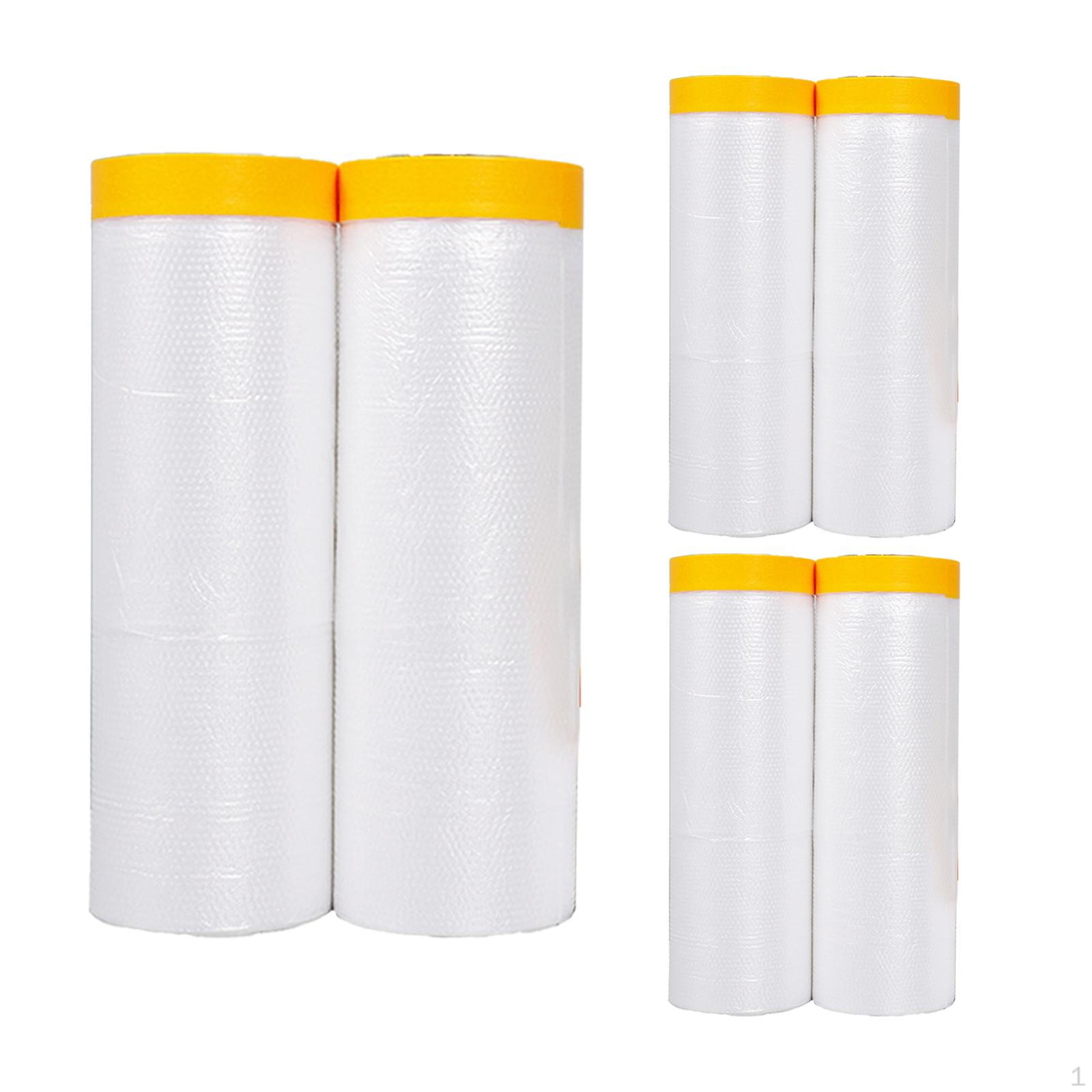 

Masking Film Sturdy Tape And Drape Paper for Floor Vehicle Painting