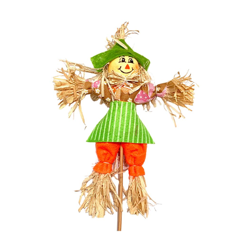 Halloween Ornaments Witch Scarecrow Decoration Festival Haunted House Window Bar Scene Layout Props Supplies