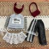 The New 6-point Bjd Clothes 30 Cm Doll Clothes Dress Up Suit BJD Clothes Ghost Mother Doll Accessories Jumpsuit