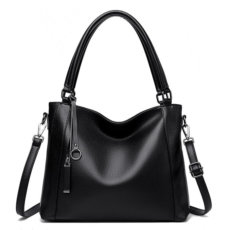 Bags Women's Bags 2025 New Tote Bags Commuting Large-capacity Handbags Soft Leather Casual Versatile Shoulder Bags