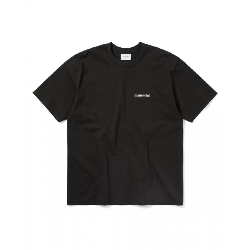 Thisisneverthat 4 Panels Tee Off Black