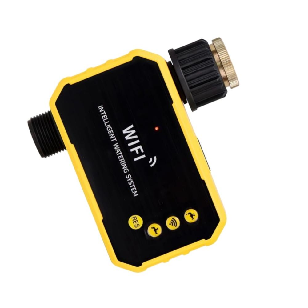Smart Plant Watering System with Solar Panel WiFi Connectivity and Rain Detection for Scheduled Garden Irrigation