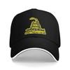 New Don't Tread On Me Gadsden Flag American  Sandwich Hats Unisex Snake   Caps Hat Adjustable Polyester Baseball Cap