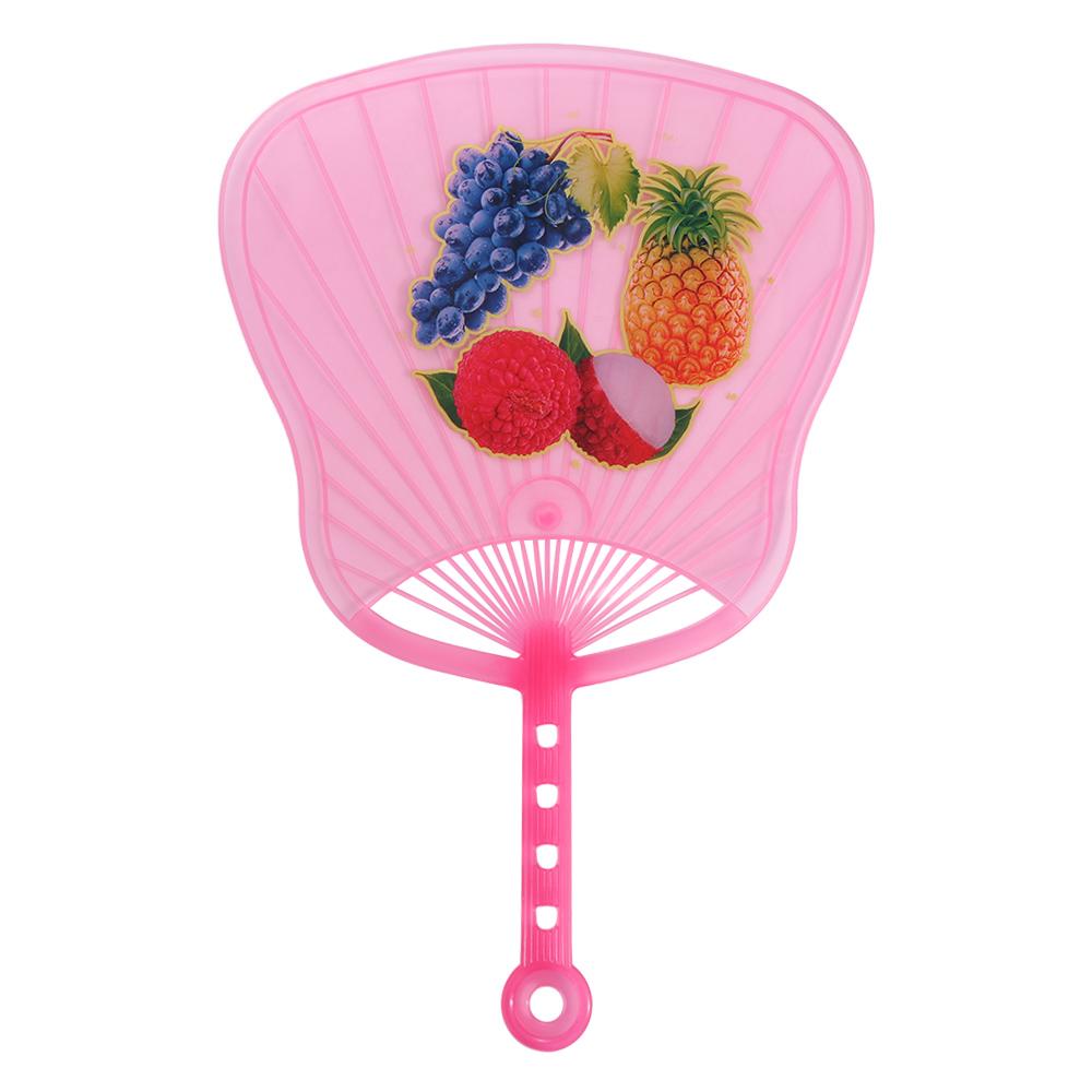 Plastic Hand Held Fan Cute Print Gift Fan Creative Children Cartoon Fan  Kids Gifts