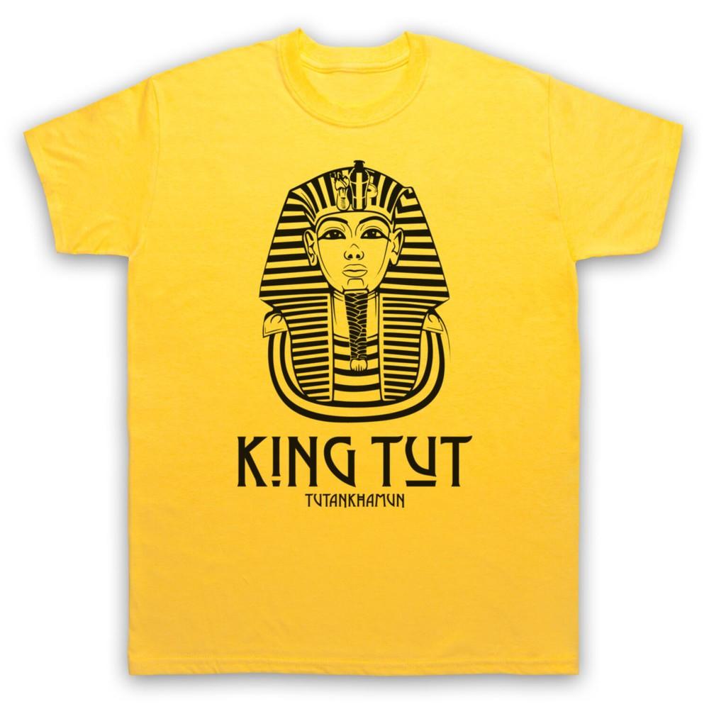 

Tutankhamun King Tut Egyptian Pharoah Egypt Icon Mens And Womens T-Shirt XL