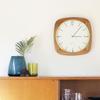 Interform Mauritz Wall Clock CL-3932, Wood, Gold, 30.5cm, Sweep Movement
