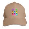 Disco Monster Blobs Baseball Cap Brand Unisex Cap Funny Hats Sun Hat Rave Womens Beach Unisexs