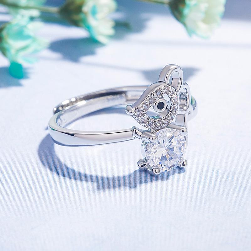 

Классическое кольцо Lindon из медного сплава с цирконом, женские ювелирные изделия, свадебный подарок, вечеринка