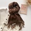 Solid Scarf Women'S Fashion Cashmere Soft Winter Warm Scarf Women'S Long Scarf Shawl Wrap Scarf Farah