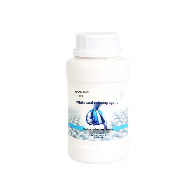 Active Oxygen Bleach for Stain Removal on White Clothing