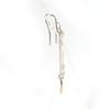 TIFFANY&Co. Pierce Open Heart Drop Earrings Accessories Silver AG925 Women Used
