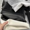 Mamba Women's Grey Wide-Leg Cotton Pants - New Spring Casual, Slimming, Drapey, Versatile Suit Style