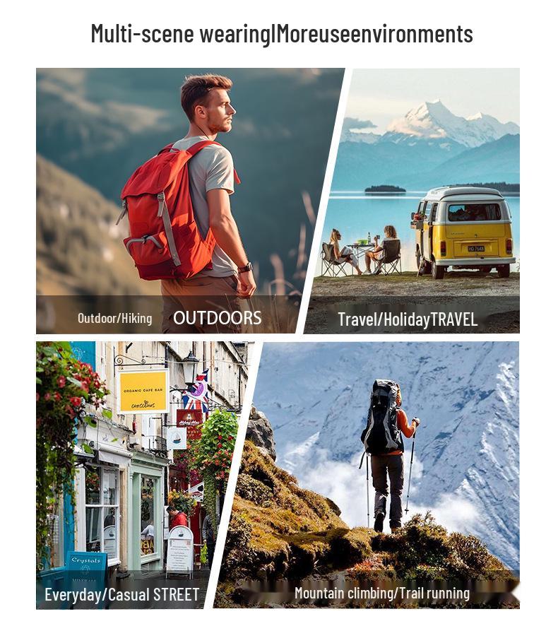 Unisex Thick-Soled Closed-Toe Summer Sandals - Plus Size Outdoor Casual Beach Shoes.