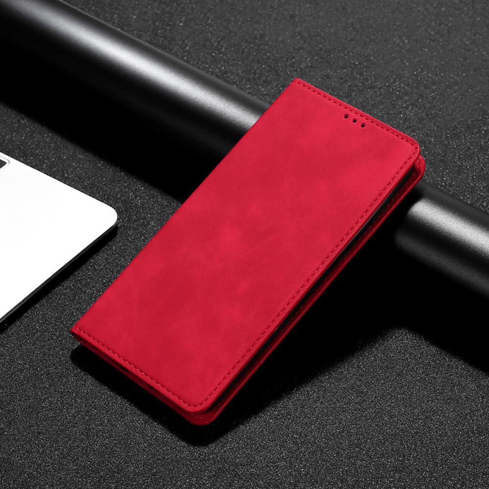 

Кожаный противоударный чехол для телефона Realme GT Neo 2 5G и Narzo 50A Realme 9i красный
