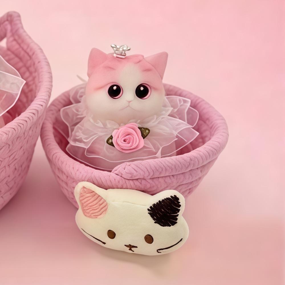 Simulated Cat Squeeze Toy Soft Rubber Anxiety Relief Toy New Slow Rebound Doll  for Kid Adult