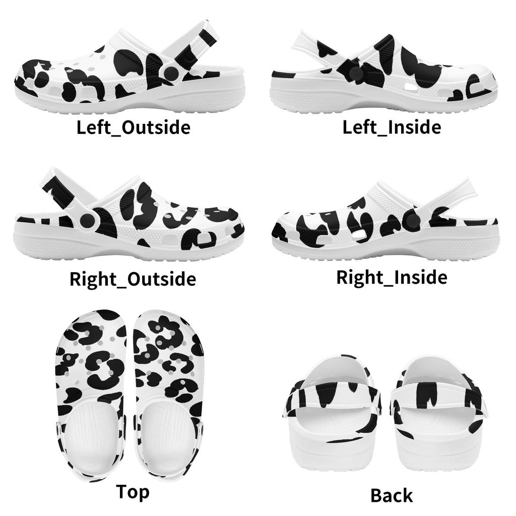 Graphic Printed EVA Slip On Clogs Women Men Lightweight Flexible Casual Shoes Soft Sole Summer Sandals Summer Daily Wear