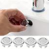 Electroplated Surface Sink Overflow Cover Plastic Overflow Ring Cover Basin Trim Ring  Kitchen