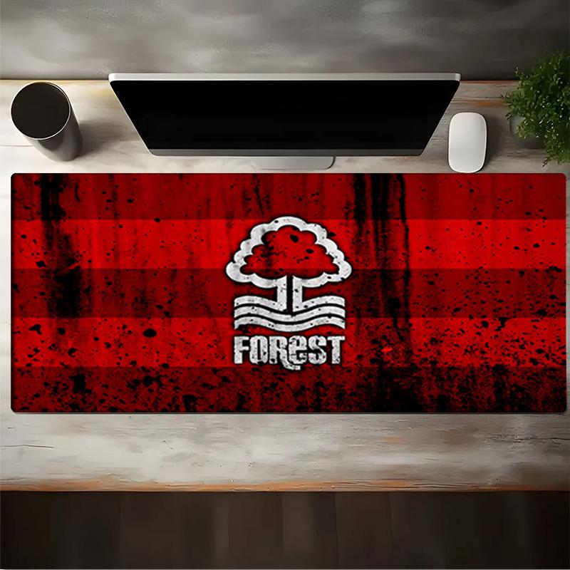 Forest Club Emblem Mouse pad, Gaming Mouse Pad, keyboard pad, Desk Decor for computer notebook Fan Gift Birthday Gift