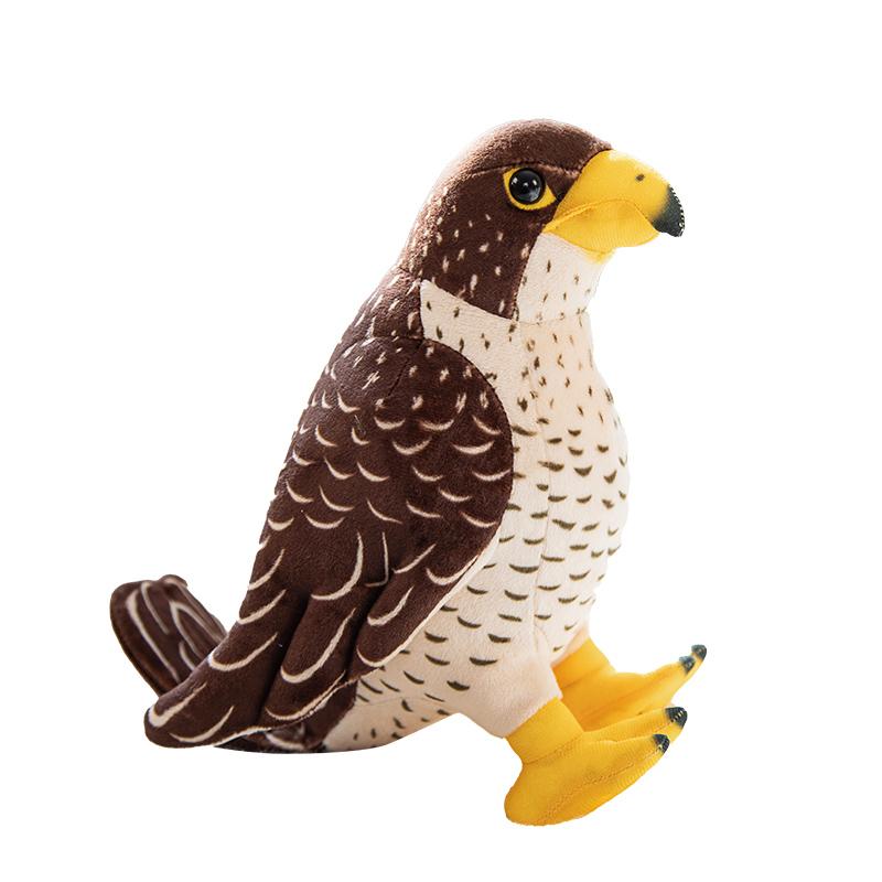 Nep Adelaar Pluche Speelgoed Zacht Gevuld Cartoon Vogel Pop Voor Verjaardag Kerstcadeau Schattige Simulatie Dier Pluche 30cm