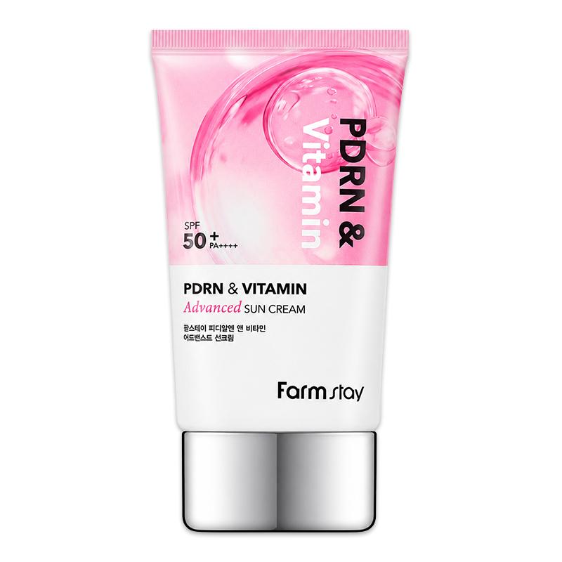 farm stay PDRN & Vitamin Advanced Sun Cream 50g (3 options) # 50g x 1pcs