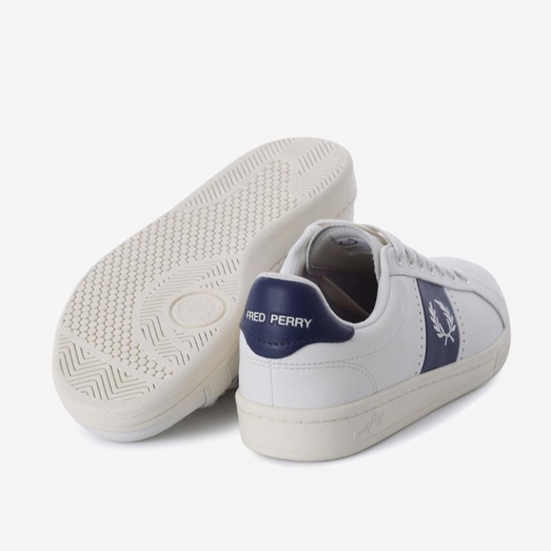 Fred Perry Unisex Sneakers Leather Puff Branded B721