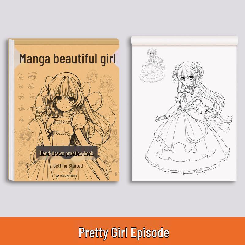 Manga-Anfängerleitfaden: Anime-Charakter-Zeichenbuch im antiken Stil für Kinder