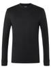 [super.natural] [sn] Supernatural M Tundra 175 LS Sweat-wicking, Quick-drying, Odor-resistant Merino Wool Running, Training, Hiking (Men's) Jet Black