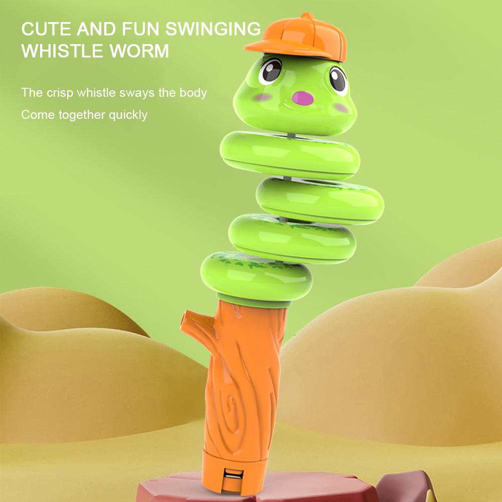 Snake-Shape Swinging Toy With Whistled Parent-Child Interaction Plaything For Home/Travel