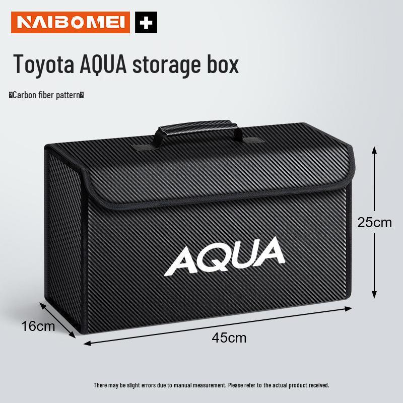 Foldable Trunk Storage Organizer for Toyota AQUA - Car Interior Accessory
