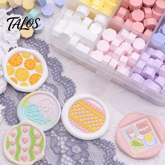 DIY Crafting Accessories Wax Seal Kit, with Sealing Beads Spoon And Candles, Handmade Stationery Tools Stamp for Wedding Invitations Envelopes