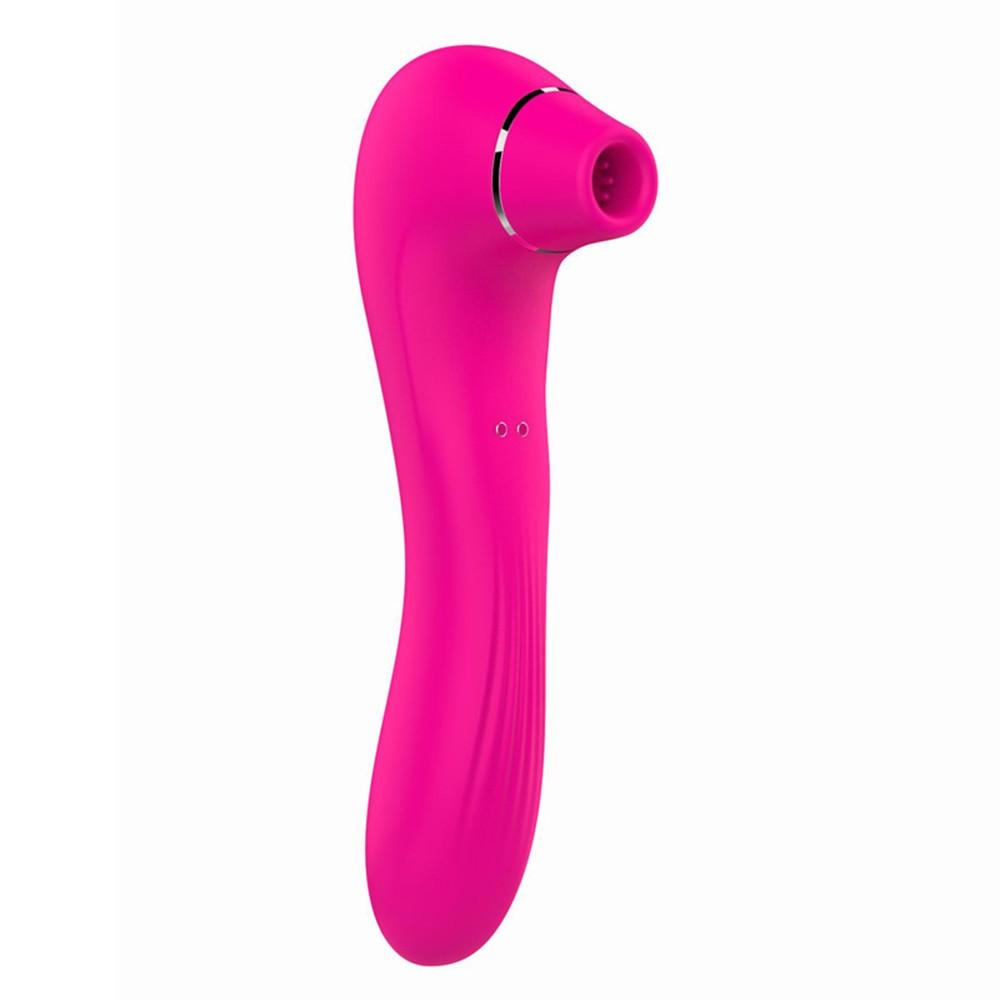 Vibromasseur 10 Modes Et Stimulateur Par Vibrations à Picots Sur Membrane Rose 10 Programmes Usb Boz 047 Pnk